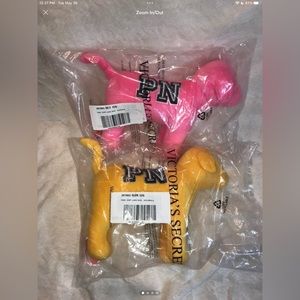Brand New VS PINK collectible plush puppy OG logo dogs